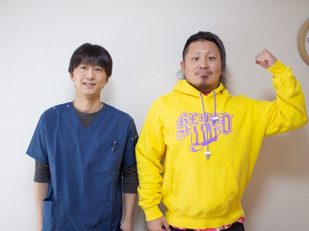 30代 プロレスラー 拳剛様 腰痛・疲労・身体の酷使など